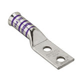 Panduit® LCCF500-12-6 Two-Hole Copper Compression Flared Barrel Lug, (Package of 6)